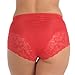 Angelina High Waist Boxer Briefs with Lace Accent Detail (6-Pack), G917_S