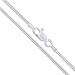 Sterling Silver Magic Round Snake Chain 2mm Solid 925 Italy Brazilian Necklace