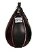 CLETO REYES Platform Leather Punching Speed Bag for Boxing, MMA, Muay Thai, Training Equipment, Black, Large