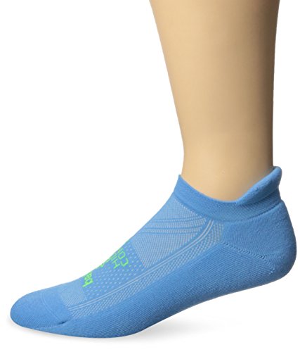  Balega Hidden Comfort Athletic No Show Running Socks for Men and Women with Seamless Toe, (Large) - Dynamic Blue