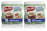 French's Dill Pickle Crunchy Toppers, Certified Kosher, Made in the USA, 5 oz (Pack of 2)