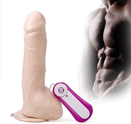 SANXIABALEI Personal Stick Huge D-îd-l-os for Women Realistic Quiet Power & Thrusting Waterproof with Strong Suction Cup SANXIABALEI