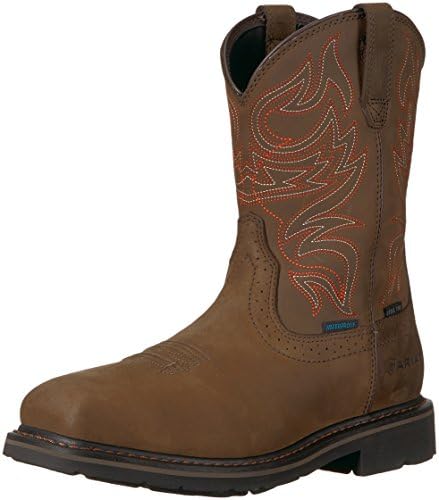 ARIAT Men's MNS Sierra Delta H2o Oily Dstrsd BRN Construction Boot
