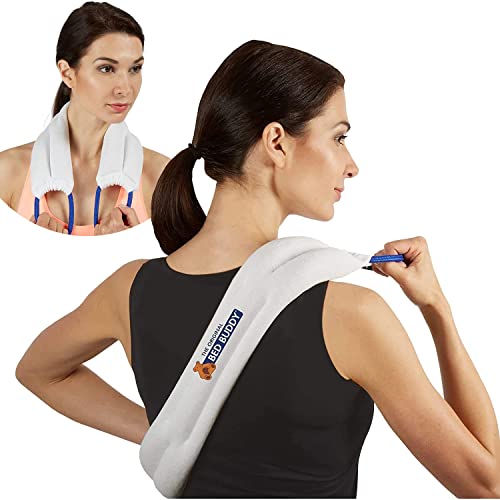 Bed Buddy Neck Heating Pad and Microwave Heating Pad, Heated Neck Wrap - Heating Pad For Neck, Sore Muscles - Microwavable Neck Heating Pad, Heating Pad For Cramps, Neck Warmer