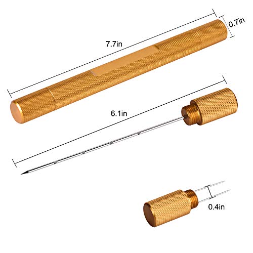 FUNEW Perfect Draw Cigar Tool,Cigar Twin Nubbers,Perfect Cigar Accessories for Men