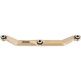 INJORA Brass Steering Link for TRX4M Upgrade Parts 1/18 RC Crawler Car,Full Clearance,12g