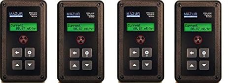 Mazur Instruments PRM-9000 Geiger - Detector y monitor de contaminación por radiación nuclear, rango de 0,001 a 125 mR/h, precisión del 10%: Amazon.es: Industria, empresas y ciencia