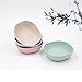 ZBGOROW Bamboo Fiber Side Dishes | 3.7 inch, 3.5 ounce, BPA-Free and Eco-Friendly Sauce Plates | Small Dipping Bowl Set of 4 in 4 Assorted Color