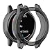 LOKEKE Compatible for Garmin Vivoactive 4 Protective Case Cover, Transparency TPU Protective Case Cover Shell for Garmin Vivoactive 4/ Active(TPU Black)