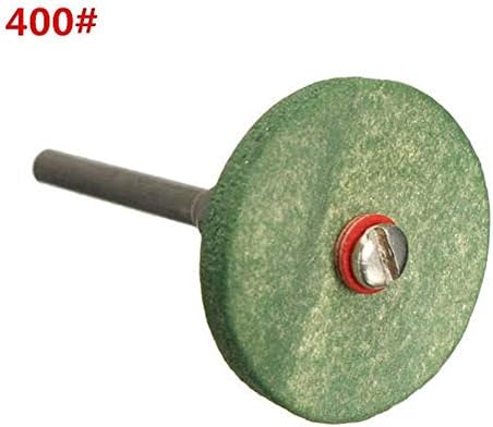 3mm Shank 22mm Electric Grinding Wheel Flexible Polishing Wheel Sanding Tools (Size : 400#)
