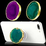 2 Pieces Crystal Phone Grip Holder for Phone, Stone