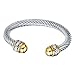 UNY Fashion Jewelry Brand Cable Wire Retro Antique Bangle Elegant Beautiful Valentine