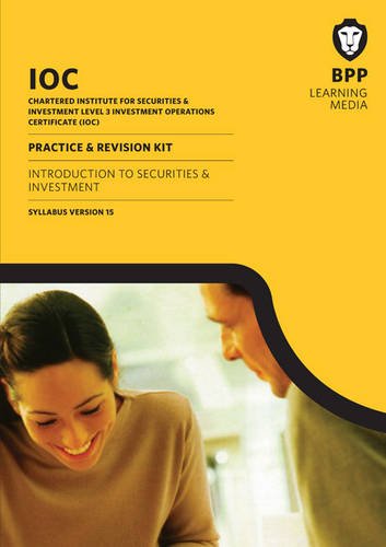 IOC Introduction to Securities and Investment Syllabus Version 15: Practice and Revision Kit