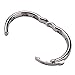 FST Metal Cock Ring, Cock Ring Adjustable Male Metal Penis Ring (Large)