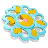 LC-dolida Puppy Treat Dispenser Dog Toys-Plastic Dog Food Puzzle Toys Bowl With Non-Slip/Increase Iq/Interactive Slow Dispensing Feeding Pet Dog Training Games Feeder For Mini Dog Puppies