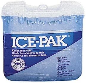 Cryopak Ice-Pak Cold Packs, 7" x 3-3/4" x 1-1/2", 24/cs
