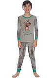 Scooby Doo Little Boys' Vintage Pajama Set, Gray, 4/5