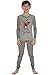 Scooby Doo Little Boys' Vintage Pajama Set, Gray, 4/5