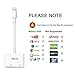 Lightning Digital AV Adapter - HkittyXiong Lightning to HDMI Adapter,Display Receiver Dongle HDMI Adapter for iPhone iPad iPod (White)
