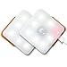 ZEEFO 2 Pack LED Closet Light, Battery-Powered Motion Sensing Night Light, Rechargeable Motion Sensor Lights For Cabinet, Kitchen, Hallway, Bathroom, Bedroom