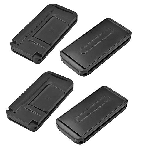 Car Seat Belt Adjuster,Seatbelt Clips - Provides Comfort for Neck and Shoulder While Driving! (4Pcs Black) Car Seat Belt Adjuster,Seatbelt Clips - Provides Comfort for Neck and Shoulder While Driving! (4Pcs Black)