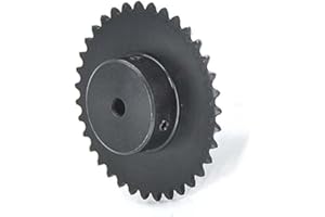 MF-TRANX #25 Chain Drive Sprocket Wheel 35 Teeth 04C35T - 8mm Bore 1/4" Pitch For #25H Roller Chain with Set Screws (bore: 8mm)