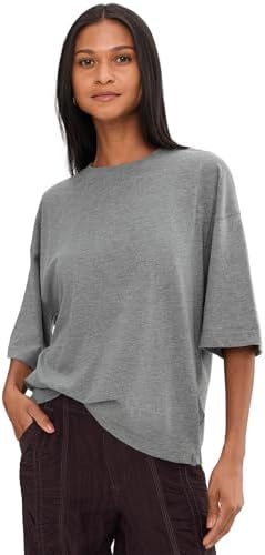 Theory Women's Tiny Tee, Melange Grey, XXXS at Amazon Women's
