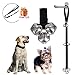 Notable Dog Doorbells Premium Quality Doggie Doorbell - Puppy Door Bell - Doggy DoorBells, Ideal for Puppies Potty Training, Housetraining, Housebreaking, Adjustable Length 1.4 Inch, with Dog Whistle