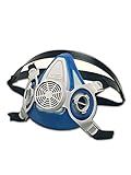 MSA 815700 Advantage 200 Half-Mask Respirator, Capacity, Volume, Standard, Large, Black/Blue/Gray