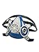 MSA 815700 Advantage 200 Half-Mask Respirator, Capacity, Volume, Standard, Large, Black/Blue/Gray