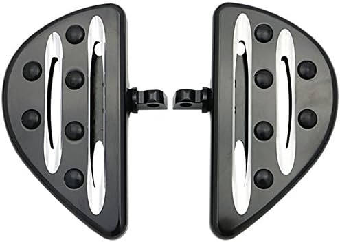 Footboard Pans Floorboards Rear Passenger Black Deep Cut For Harley Touring Road King Tour Street Electra Glide