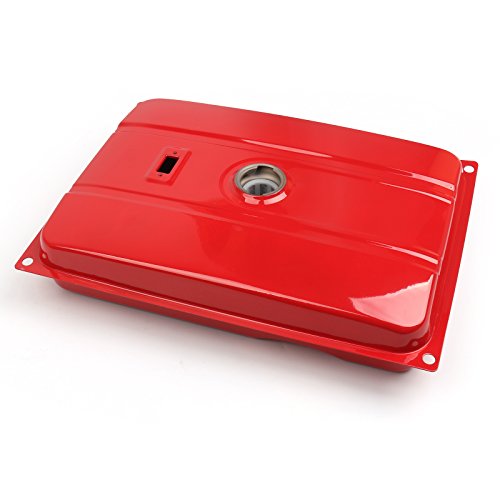 Areyourshop 7 Gallon Generator Fuel Tank Universal Secondary Gas Tank Generator Petcock Filter Gauge Cap
