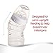 Playtex Baby Nurser Baby Bottle with Drop-Ins Disposable Liners, Closer to Breastfeeding, 8 Ounce - 5 Pack