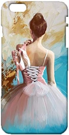 iPhone 6 Plus/6s Plus 5.5 Inch High Quality Phone Case Artistic 3D Design Back Case Ballet Dancer Performer Snap oniPhone 6 Plus/6s Plus 5.5 Inch Plastic Cell Phone Cover