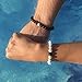 Believe London Distance Bracelets Couples Relationship Strong Elastic Friendship His Hers King Queen
