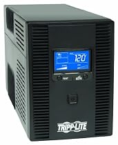 Tripp Lite 1500VA UPS Back Up, AVR, LCD Display, 10 Outlets, 120V 900W, Tel & Coax Protection, USB (SMART1500LCDT)