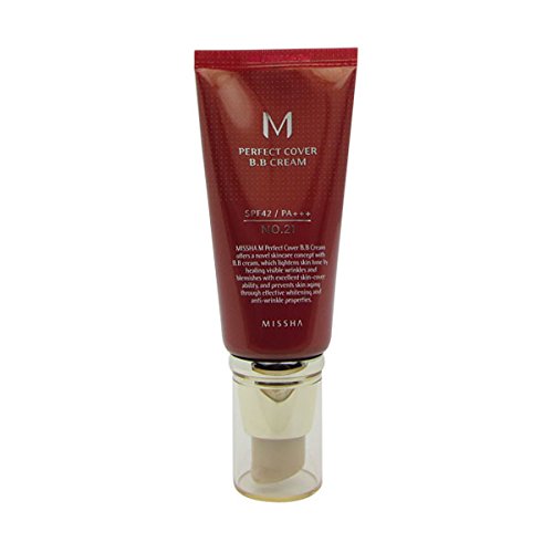 Missha-M-Perfect-Cover-Bb-Cream-Spf-42pa-No21-Light-Beige-50ml