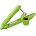 OMorc Cherry Pitter, Cherry Stoner with Food-Grade Silicone Cup, Space-Saving Lock Design and Lengthened Splatter Shield Dishwasher Safe