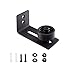 Adjustable Bottom Sliding Barn Door Floor Guide Stay Roller by DuraBarn – Wall Mount Powder Coated Steel – Silent – Easy Installation – Durable Door Hardware kit for Indoor and Outdoor.