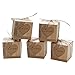Awtlife 50pcs Candy Boxes Love Rustic Kraft With Vintage Twine for Wedding Party Birthday Baby Shower Decoration