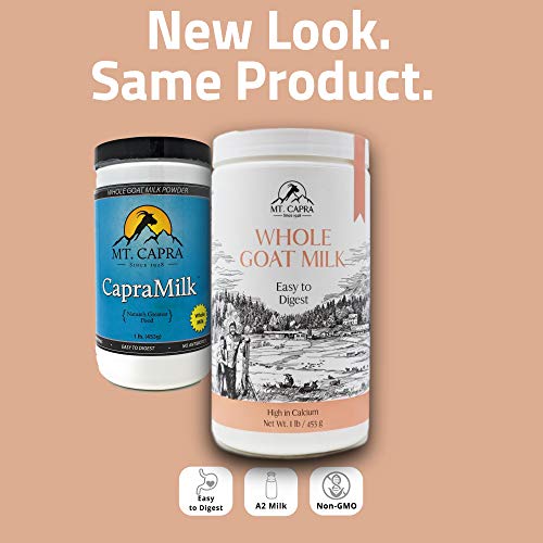 Whole Goat Milk by Mt. Capra A Whole Goat Milk Powder from NonGMO