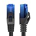 KabelDirekt – Network Cable – 10Gbps, for Maximum Fiber-Optic Internet Speed – 50ft, Available in 1-100ft – Ethernet & LAN Cable for Gigabit Networks, Router/Modem, RJ45 (Black/Blue)