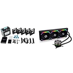 Lian Li UNI Fan SL120 5 Pack Black - with