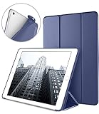 DTTO iPad 9.7 Case 2018 iPad 6th Generation Case/2017 iPad 5th Generation Case, Slim Fit Lightweight Smart Cover with Soft TPU Back Case for iPad 9.7 2018/2017 [Auto Sleep/Wake] - NavyBlue