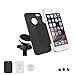 Car Mount: LOFTEK Cell Phone Holder Magnetic Universal Car Cradle for Smartphones, GPS Devices and Mini Tablets, Cool Vent Clip with The Da Vinci Code