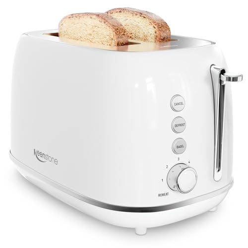 2-Slice Stainless Steel Toaster – Wide Slot, 6 Browning Levels, Reheat & Defrost, Removable Crumb Tray - View #5