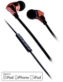 FSL Zinc Zn30i Earbuds with Microphone and Volume Control for Apple (iPhone/iPad/iPod) - Red