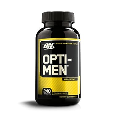 Optimum Nutrition Opti-Men Daily Multivitamin for Men, Immune Support Supplement with Amino Acids, 80 Day Supply, 240 Count, (Packaging May Vary)