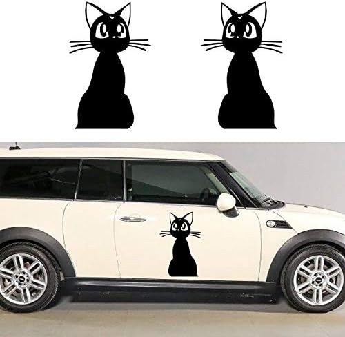 Avoir Images 2pcs Set Nouveau Sailor Moon Luna Autocollant De Voiture Porte actualisé par