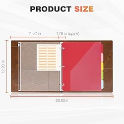 Eyrozill Portfolio Leather Binder with